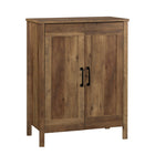 Sauder Storage Cabinet - Rural Pine-Multi-room storage: This functional cabinet can meet your storage needs in a variety of rooms – living room, kitchen, utility, or bathroom