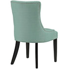 Modway Regent Tufted Fabric Dining Chair - Laguna-Polyester Fabric Upholstery