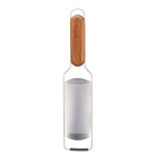 Minimal Fine Grater with Wooden Handle-Reusable protective cover included
