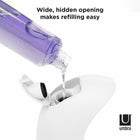 Umbra Emperor Auto Soap & Sanitizer Dispenser - White Nickel - 355ml-Dimensions: 3.5" W x 5.13" D x 8.25" H