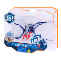 HEX Bots Skitter Bot Spider STEM Toy-Crawl on any terrain: Enjoy the creepy-crawly movement of this autonomous robot insect as it crawls across any room, floor, or outdoor space