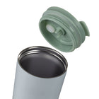 General Supply Goods + Co 700 ml Stainless Steel Tumbler with Straw - Sage-Screw-on lid with removable straw