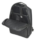Club Rochelier Tech Backpack - Black-Front zipper pocket