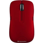 Verbatim Nano Wireless Optical Notebook Mouse, Matte Red-Wireless - 2.4GHz wireless reliability and performance