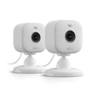 Amazon 2-Piece Blink Mini 2 Plug-in Smart Security Camera - Works with Alexa - White-Mini 2 is our second generation plug-in smart security camera that helps you stay connected to what’s happening in your home, right from your smartphone