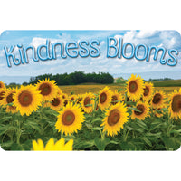 Ashley Productions The Original Fun Mat Welcome Mat - 15.5" x 23.5" - Kindness Sunflowers-Measurement & Design: The Kindness Sunflowers Mat measures 15.5" x 23.5".