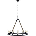 Modway Encircle Chandelier - Brown-Vintage Modern Chandelier