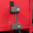 Gator Magnetics 4" MIDI Open Magnetic Hook - 25 lb Capacity - Black-Patented “Easy-off” release mechanism, snaps onto steel surfaces and easily disengages so you can comfortably adjust where you want it or move the hook to a new location repeatedly.