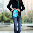 Oscardo Hummingbird by Francis Dick Phone Bag-Compact & Ethical Design - Made from durable synthetic leather in a convenient 13cm x 20cm x 4cm size, with royalties paid to the artist or their estate for every purchase