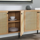 Modway Chaucer 69.5" Sideboard - Oak-Durable Particleboard Construction