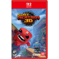 Super Meat Boy 3D for Nintendo Switch 2-Tough-as-nails precision platforming action. brutal, but fair levels designed to break you