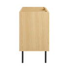 Modway Chaucer 36" Bathroom Vanity Cabinet - Oak-Rattan Weave Doors