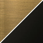 Hudson&Canal Cadmus 20.5" Tall Table Lamp with Metal Shade - Blackened Bronze/Brass/Brass-8