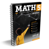 Dynamic Math Workbook Alberta - Grade 5-Teaches Alberta mathematics curriculum for Grade 5