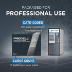 Duracell Procell C Alkaline Batteries - 12 Pack-Operating temperatures from -4F (-20C) to 129.2F (54C)