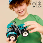LEGO City Great Vehicles Tractor-Includes all kids need to build a teal toy farm tractor and farmer minifigure
