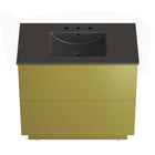 Modway Quantum 36" Bathroom Vanity - Black/Gold-7
