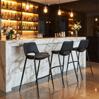 Zuo Desi Barstool - Black - Set of 2-Assembly required