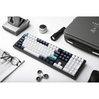 Keychron Q6 Max Knob Version Swappable RGB Backlight - Banana Switch - Black-Double-gasket design for enhanced key cushioning, reduced typing fatigue, and a softer, more satisfying sound