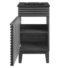 Modway Render 18" Bathroom Vanity - Charcoal/Black-8