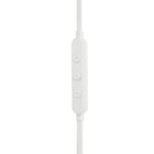 JBL Tune 310C USB Wired Hi-Res In-Ear Headphones - White-3-button remote with microphone
