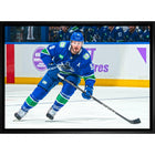Jonathan Tanner Miller Vancouver Canucks - Framed Canvas - 31" x 22"-Premium canvas print with gallery-wrapped edges