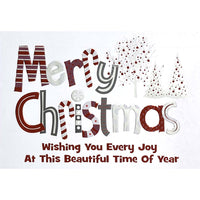 Rosedale Christmas Greeting Cards/Envelopes - 5-1/2" x 8" - Every Joy - 12 Pack-Premium quality greeting cards