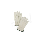 Zenith Safety Driver'S Gloves, Medium, Grain Cowhide Palm, Fleece Inner Lining - 6 Pack-Inner Lining Fleece