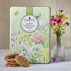 Grandma Wild's Wildflower Meadow Biscuit Tin - Apple Oat & Cinnamon - 300 g-Buttery texture with warming spice notes