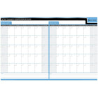 Day-Timer Undated Flexible Erasable 30/60-Day Wall Planner - 24" x 36" - Bilingual-24" x 36"