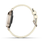 Garmin Lily 2 - Cream Gold Case with Coconut Silicone Band-7