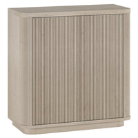 Hudson&Canal Easton 32"W Accent Cabinet - Alder White-Modern transitional design for your home office, bedroom, or living spaces
