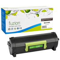 fuzion Lexmark B231000 Compatible Toner - Standard Yield - Black-Black