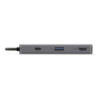 BlueDiamond Slim 3 in 1 USB-C Hub - 100 W PD-USB-C Connector: This 15-cm-long USB-C cable connects your devices and delivers fast data transmission and power through a single port