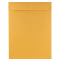 JAM Paper 9 x 12 Open End Envelopes, Brown Kraft, 25 Pack (4132A)-Colour: Brown Kraft