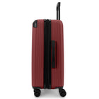 Swiss Mobility JFK Collection 26" Hardside spinner luggage - Red-Lined interior with dividing panel, practical pockets, and tightening straps to keep content organized and in place