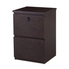 Koss 2-Drawer Vertical Filing Cabinet - Cherry-2 Drawer Vertical File, Cherry