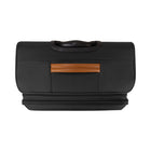 Bugatti Cannes 25.50" Softside Spinner Check-in Luggage - Black-Double 360-degree spinner wheels for smooth and quiet rolling (8 wheels)