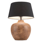 Zuo Basil Table Lamp - Black-MAX 4W A19 shape E26 socket Light Bulb x1 (Not Included)