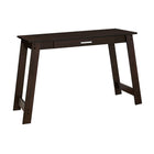 Monarch Specialties 7190 42" Computer Desk - Espresso With A Storage Drawer-A stylish and functional contemporary computer desk, finished on all sides in a smooth dark brown laminate, perfect for a small home office.