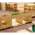 Mitybilt Coastal Build Mobile Storage - 48" L x 18" D x 21.5" H -3mm vinyl bonded edgeband