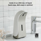 Umbra Emperor Auto Soap & Sanitizer Dispenser - White Nickel - 355ml-5