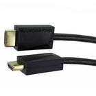 BlueDiamond Plenum 4K UHD HDMI Cable with Ethernet - 100ft-CL3 Plenum rated which means they are coated with a special material that releases less toxic gas if the cable were to catch fire. 