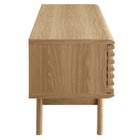 Modway Render 48" TV Stand - Oak-Splayed And Tapered Legs