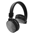 Polaroid On-Ear Wireless Headphones -  Black-High-definition wireless stereo sound, 3 LED light-up settings and Wirelessly listen to and control music