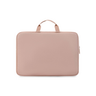 Bugatti Commuter Series Laptop Sleeve - 16" - Ash Rose-Metal zipper pullers