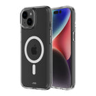 AXS ULTRA CLEAR MagSafe Compatible Drop-tested Case for Apple iPhone 15 Plus-Anti-UV material offers a crystal clear design