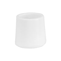 Flash Furniture Replacement Foot Cap for Plastic Folding Chairs - White-Protective Floor Cap