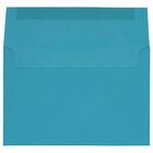 JAM Paper A8 Coloured Invitation Envelopes - 5.5 x 8.125 - Blue Recycled - 50 Pack-Envelope Features: Straight gummed flap closure, high quality smooth paper finish, made with 30% recycled materials