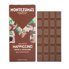 Montezuma’s Happiccino Milk Chocolate with Coffee & Cocoa Nibs Bar - 90 g - 3 Pack-Contains 3% coffee for a distinct roasted flavour.